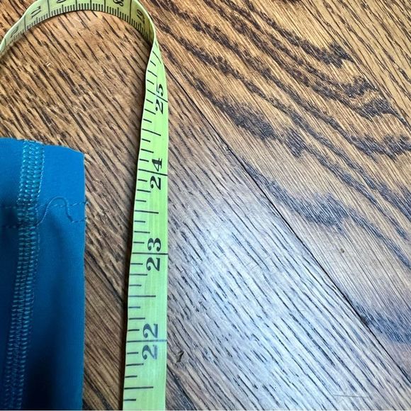 Lululemon Teal Green Leggings Sz 8 - Picture 6 of 7